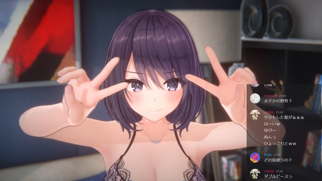 ASMR風♥密着しながら指オナニー♥【2025年3月27日】