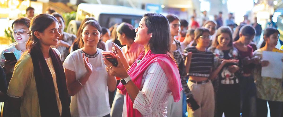 जंतर-मंतर की लड़ाई का चित्रण