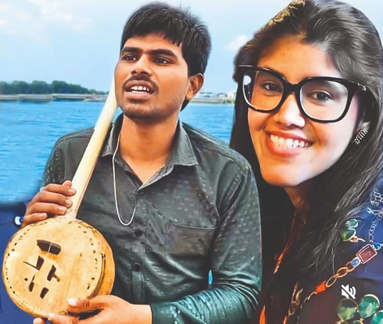 ‘हनुमान अंश’ के नाबीना गायक का विदेश में इलाज कराएंगी अनुप्रिया