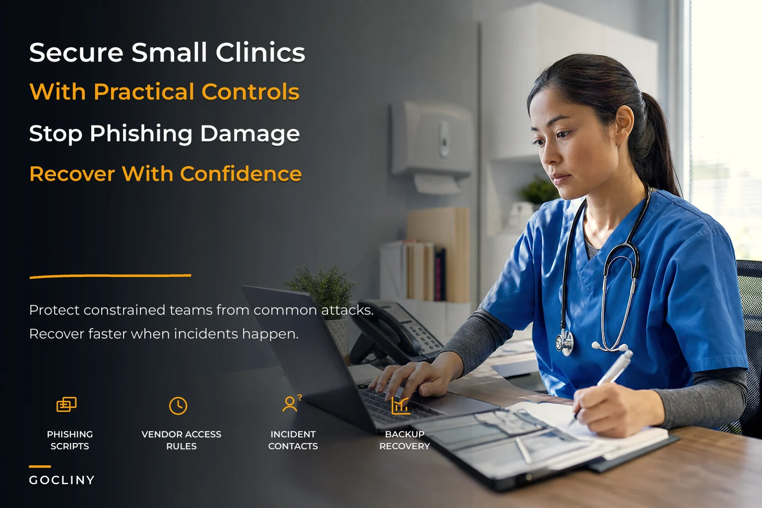 Clinic cybersecurity playbook for small practices