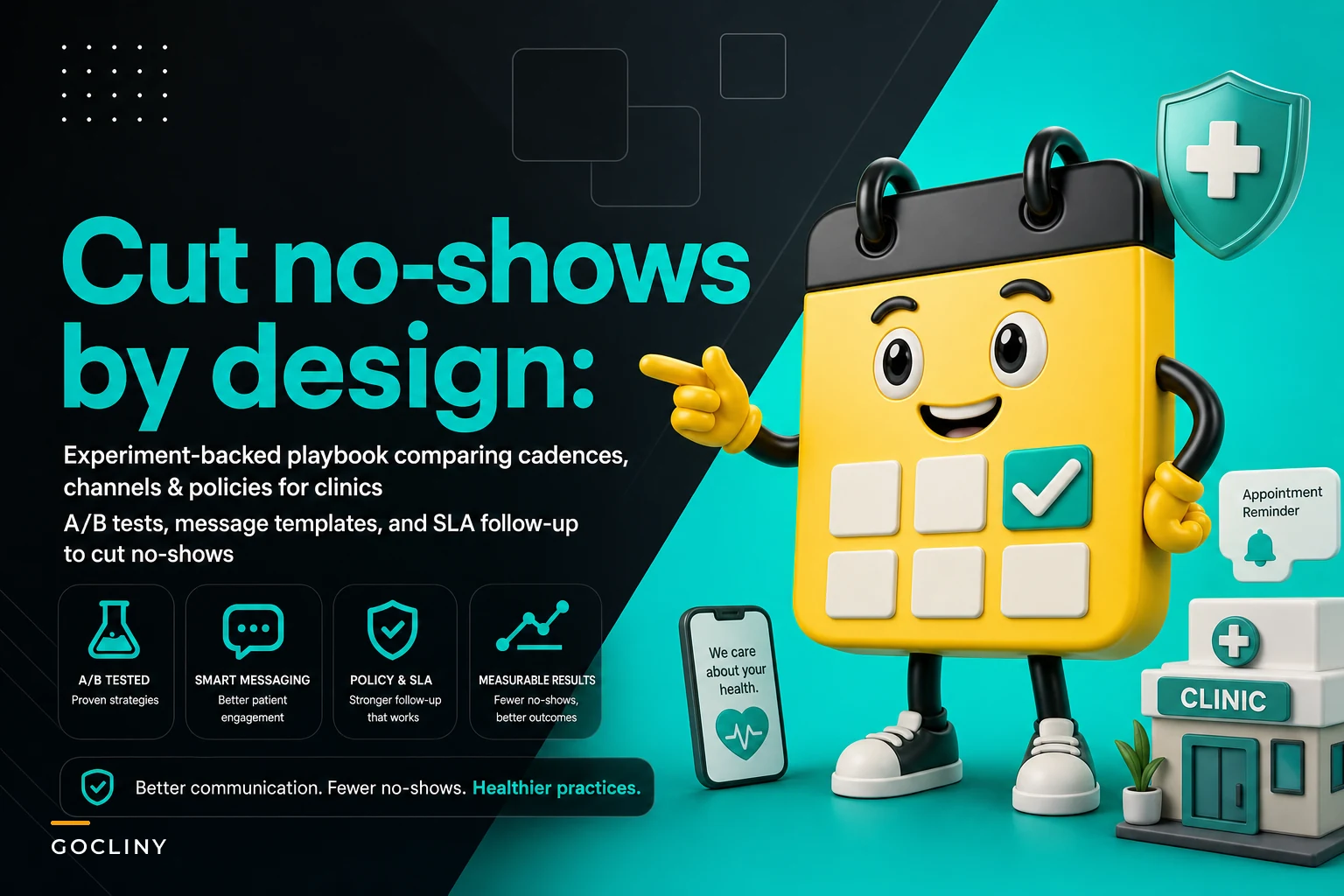 Cut no-shows by design: an experiment-backed playbook for cadence, channels and cancellation policies