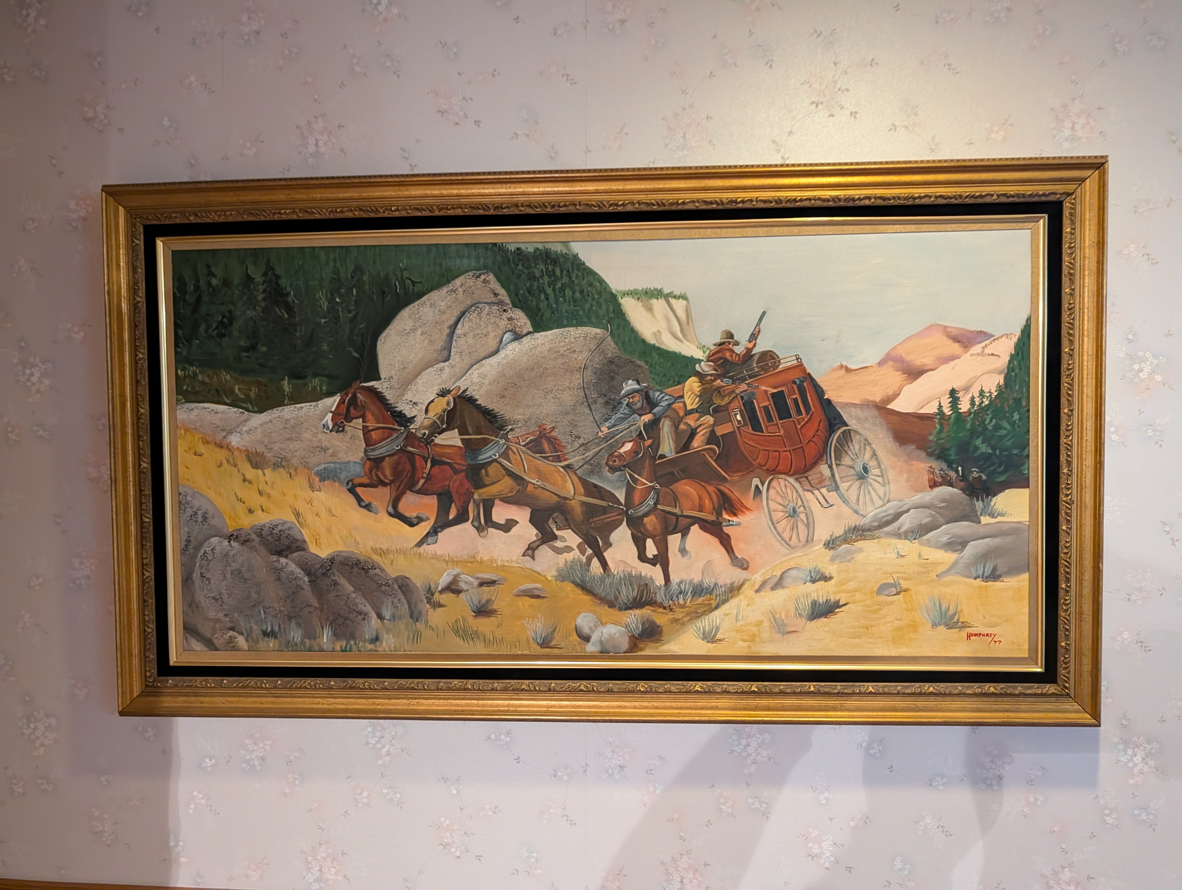 Cowboy Robbers Chasing