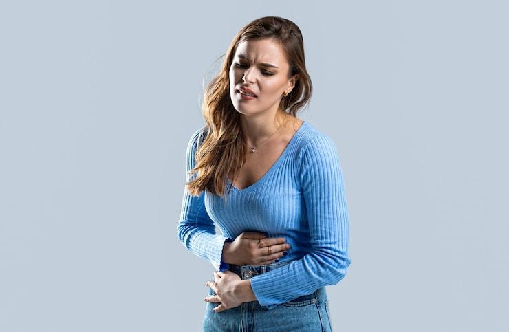 ulcers causing pain and discomfort