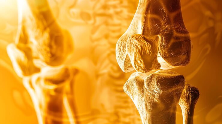 bones displaying signs of osteomyelitis