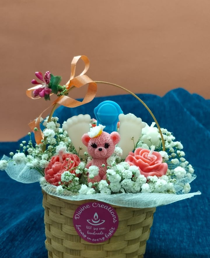 Teddy baby basket (Mini)