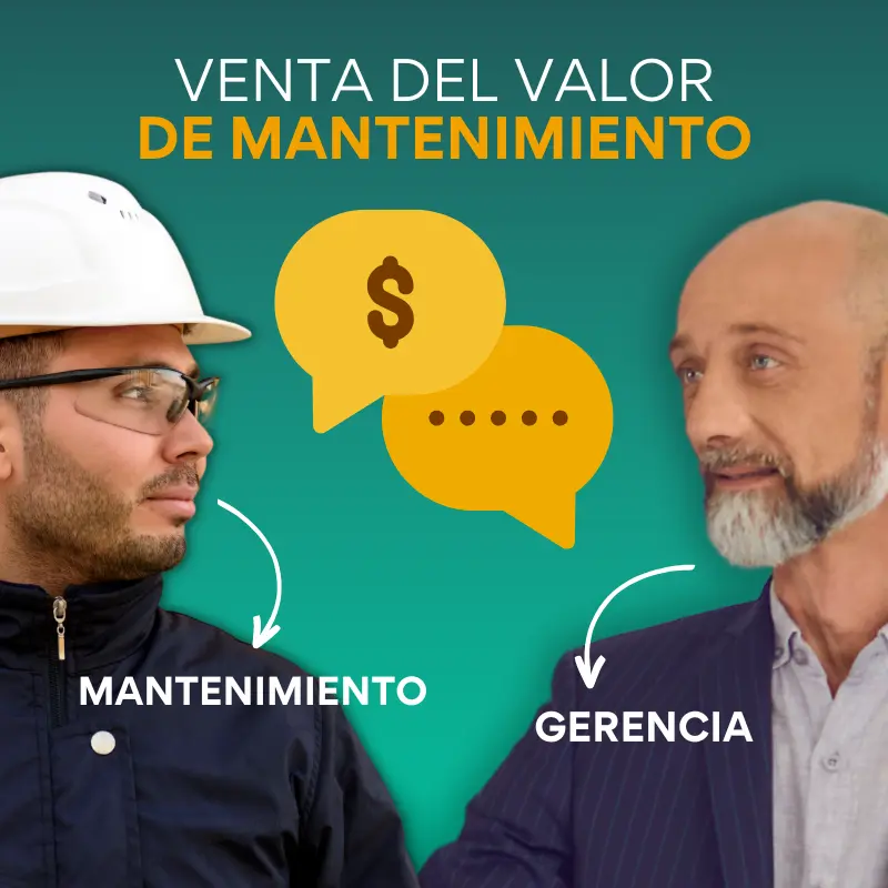 Venta del valor generado en la gestión de mantenimiento