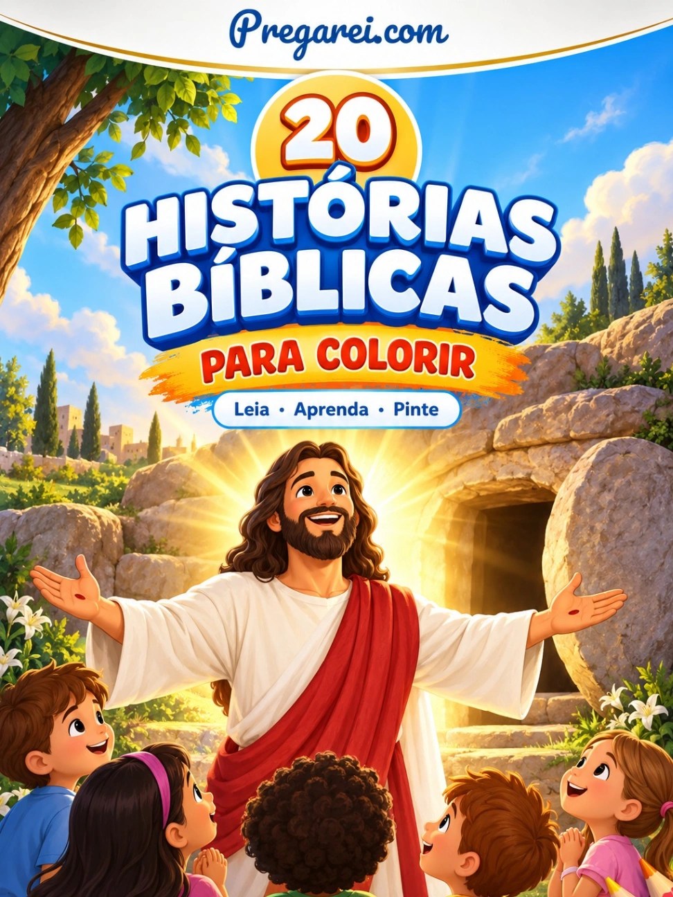 20 Histórias Bíblicas para Colorir