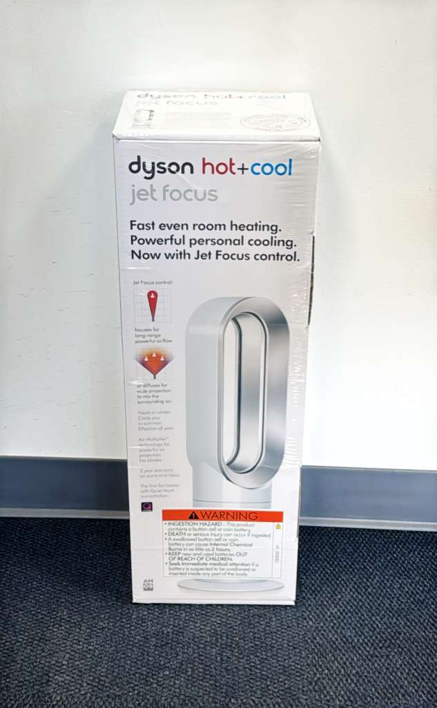 Dyson AM09 Hot & Cool Bladeless Fan & Heater / White/Silver