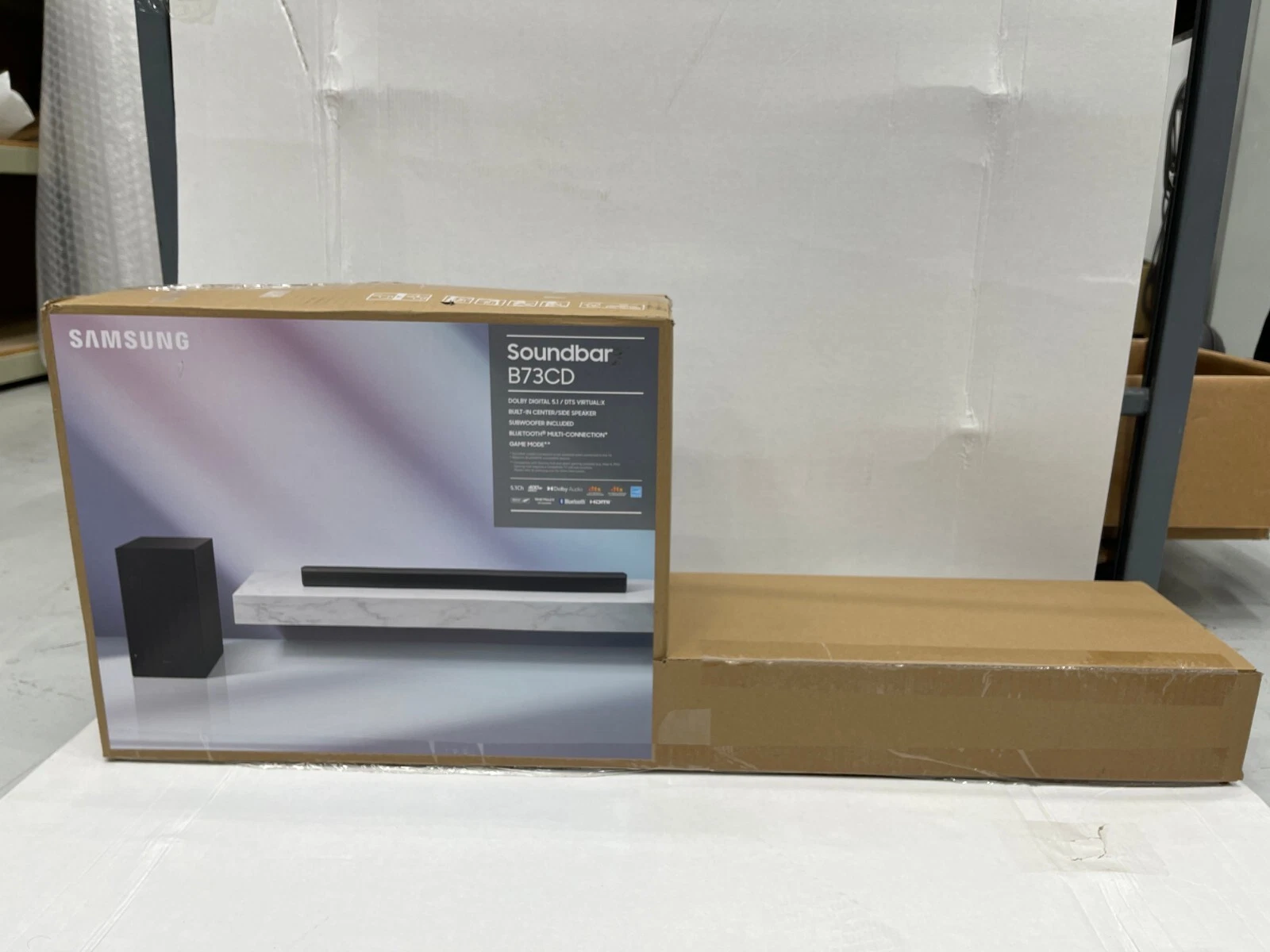 Samsung B73CD 3.1 Soundbar w/ Wireless Subwoofer, Bluetooth