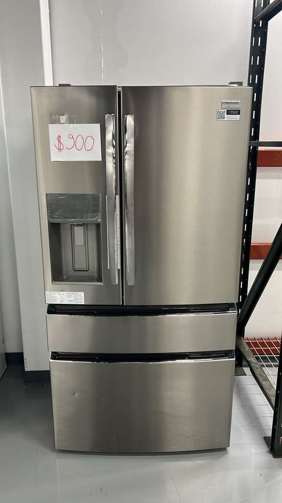 Frigidaire GRMS2773AF 27 Cu Ft French Door Refrigerator Stainless Steel Ice Maker