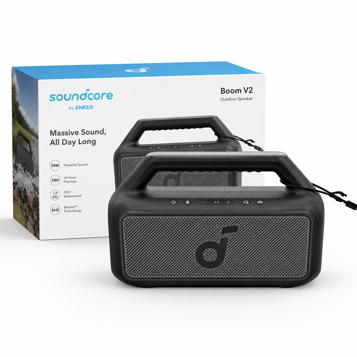 Soundcore Boom V2 by Anker Outdoor Speaker