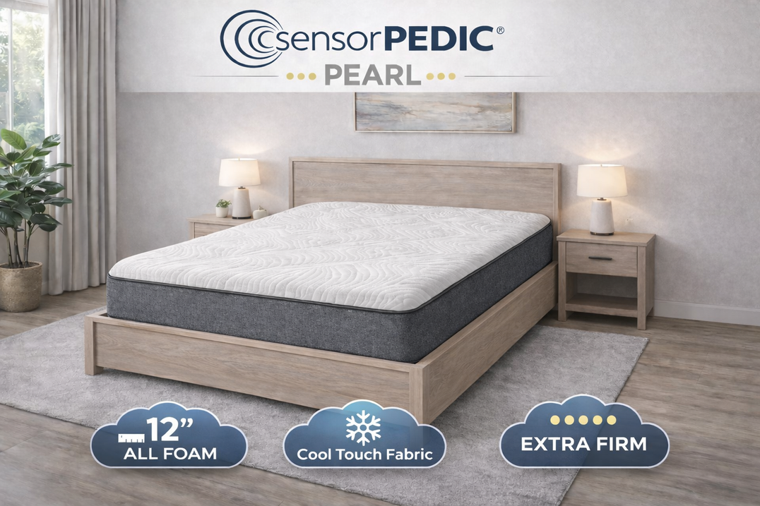 Sensorpedic Pearl Foam Mattress 12" Queen