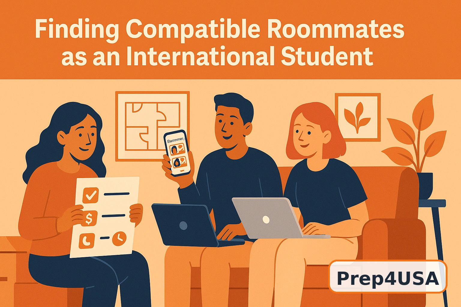 Roommate tips for international students