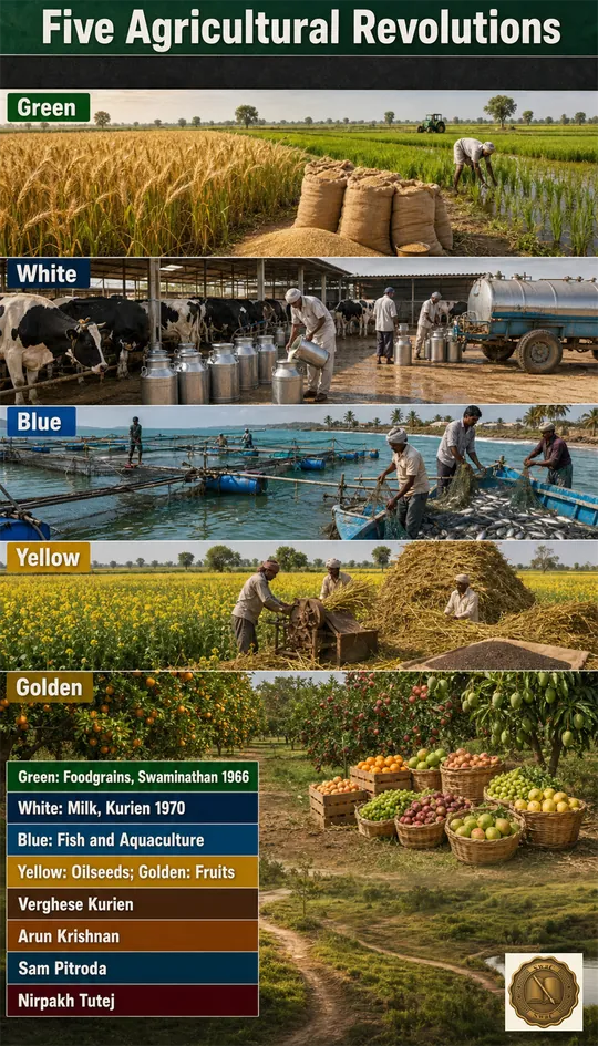 A colour-coded five-cell ladder — Green, White, Blue, Yellow, Golden — each tied to a product and a name.