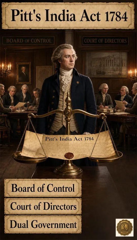 A British seal pressed on parchment overrides centuries of Indian adoption tradition — when no biological heir, the state lapses to the Company.