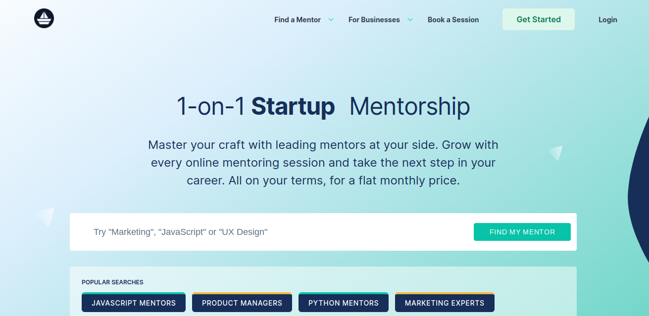 MentorCruise Homepage