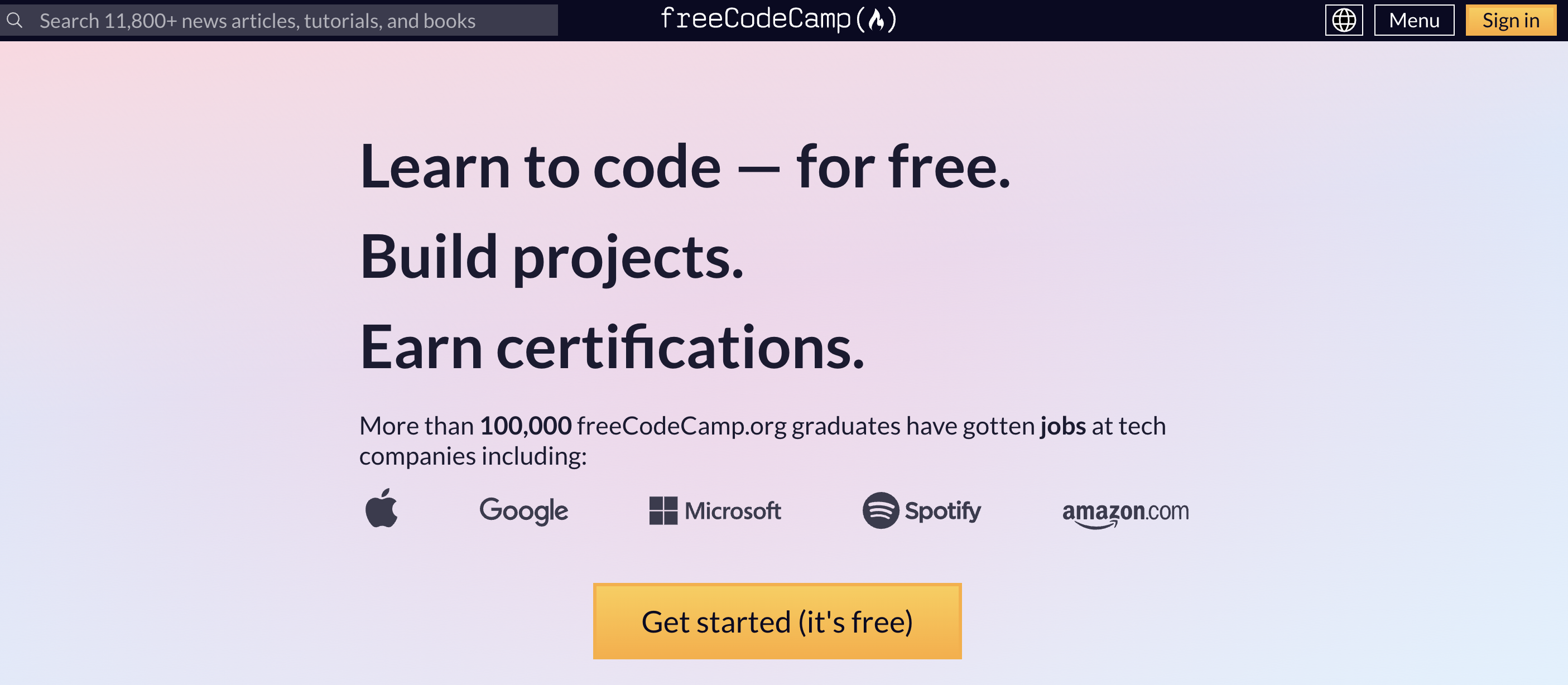 freeCodeCamp