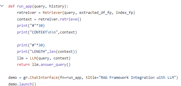 run_app is the driver function for the whole backend logic