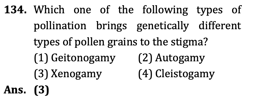 NEET 2026 question 4 (Biology)