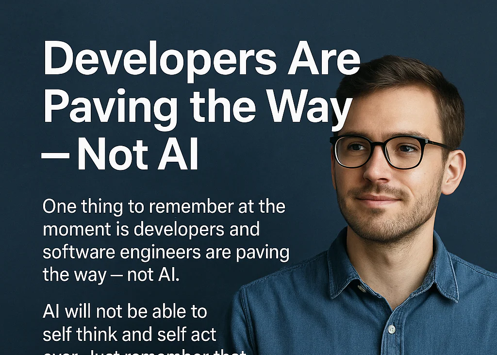Developers Are Paving the Way — Not AI