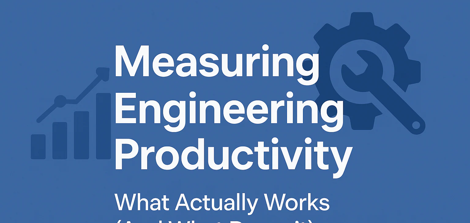 Measuring Engineering Productivity: What Actually Works (And What Doesn’t)