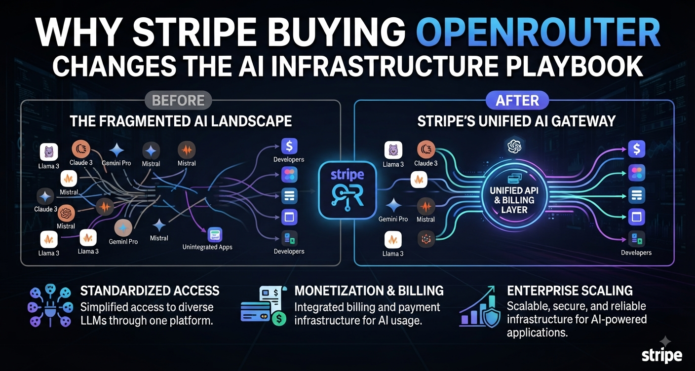 Why Stripe Buying OpenRouter Changes the AI Infrastructure Playbook
