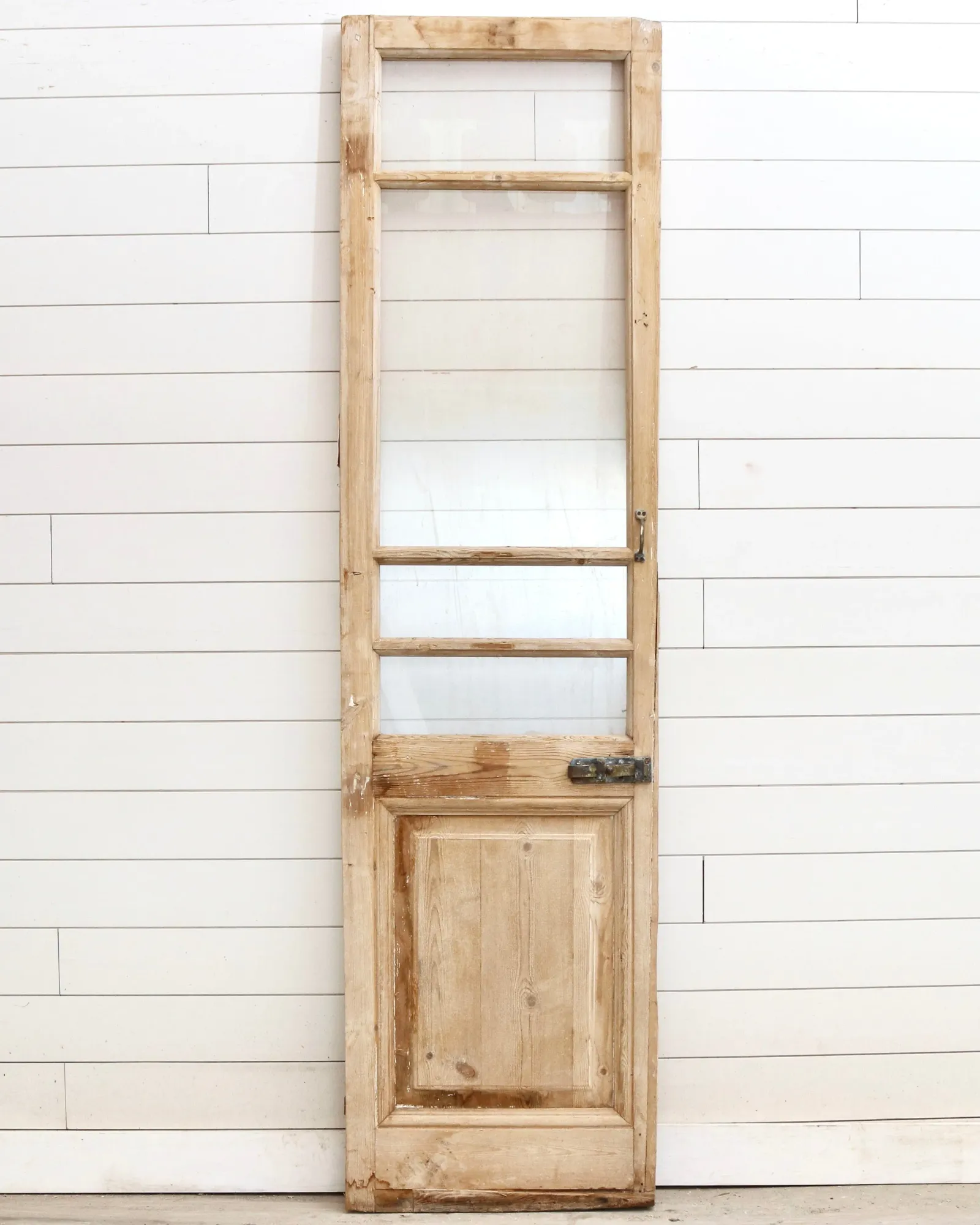 19TH CENTURY SINGLE DOOR WITH GLASS