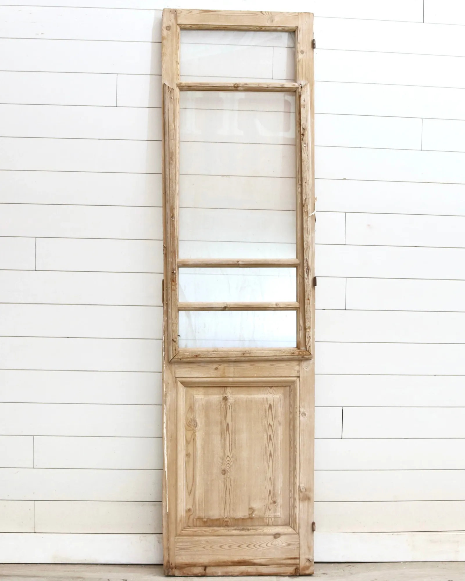 19TH CENTURY SINGLE DOOR WITH GLASS