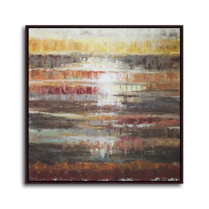 Art-Hand-Painted in Southern California: Spanish Wind w/Laguna Espresso