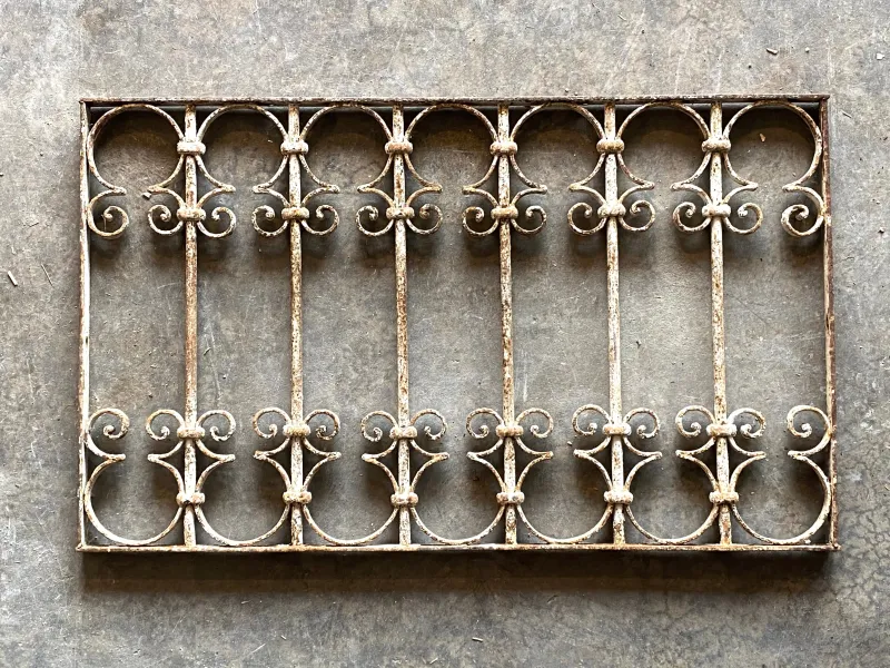 Decorative Rectangular Ironwork