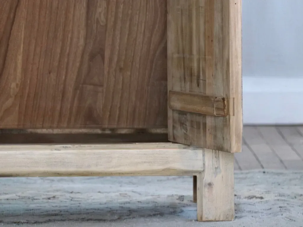 THE MORRIS GRAY WASHED 2-DOOR CABINET