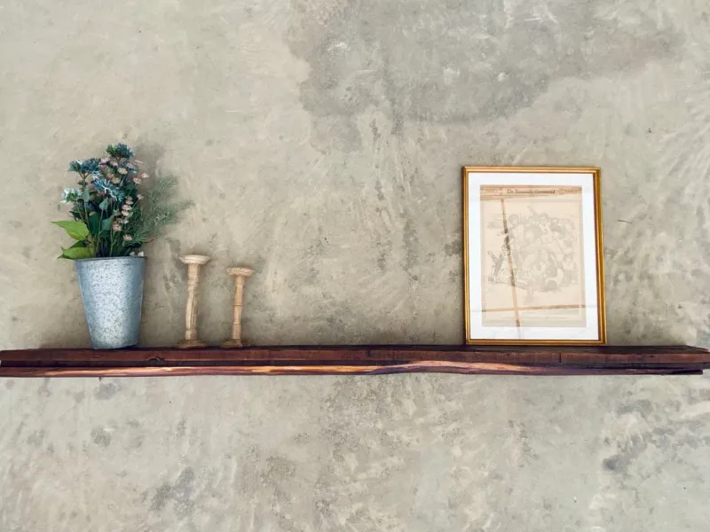 Hand Hewn Beam Mantel No. 44