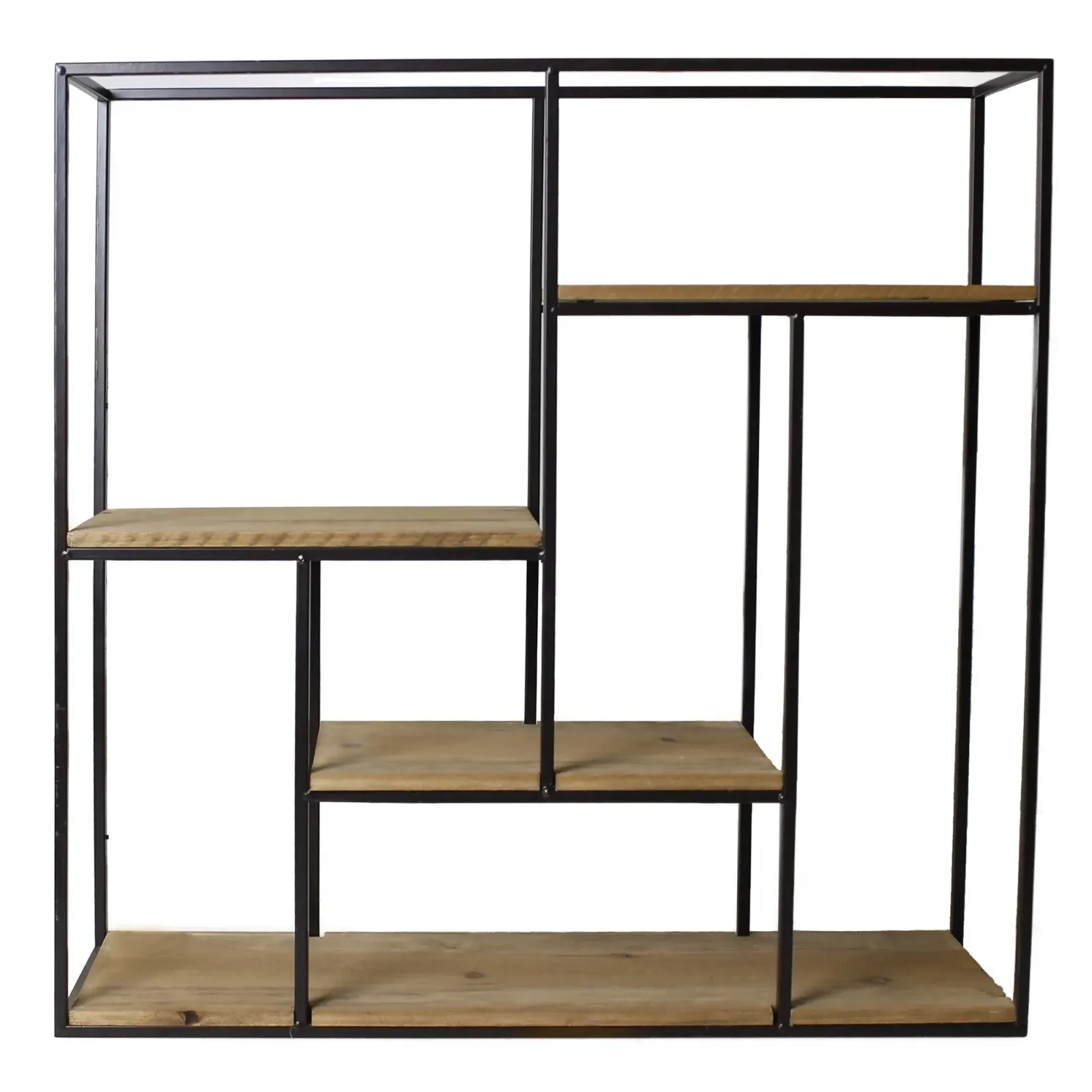 Wall Shelf w/Iron Bar