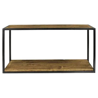 Wall Shelf w/Iron Bar