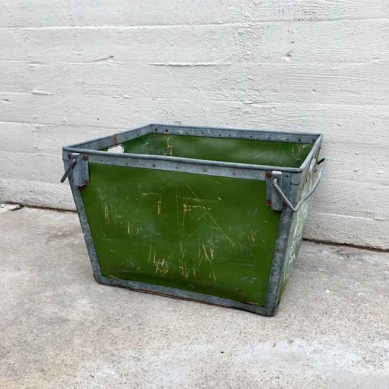 Green Textile Bin