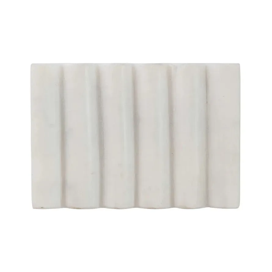 White Marble Soap Dish