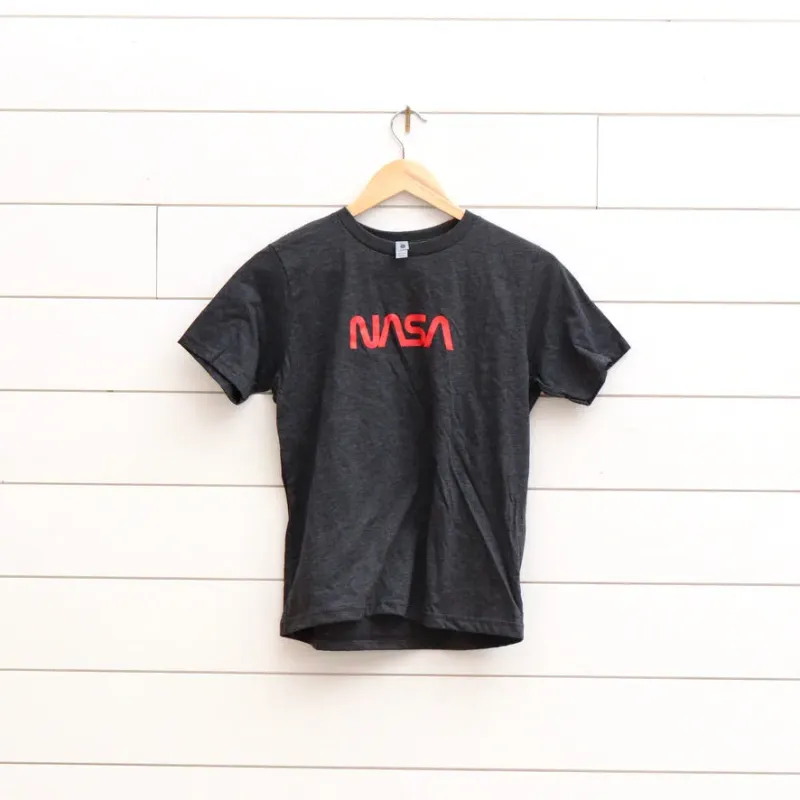 Youth NASA Worm Logo T-Shirt