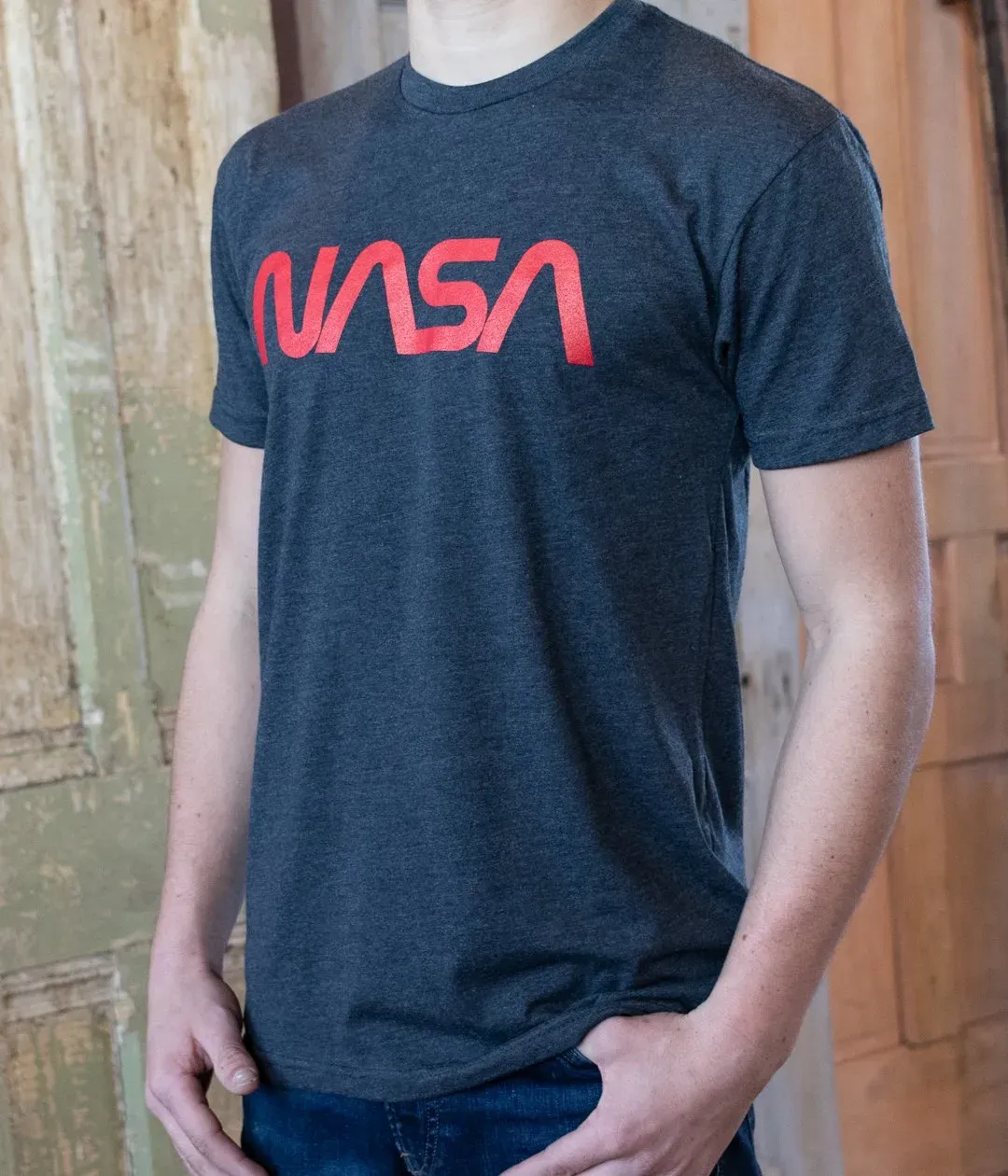 NASA Worm Logo T-Shirt