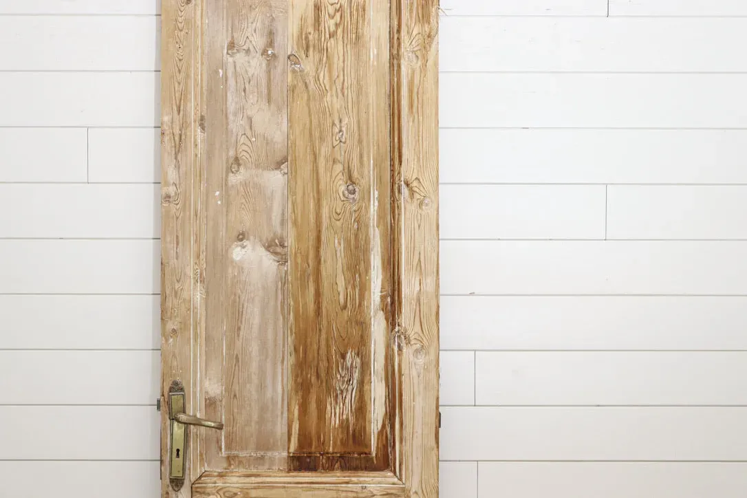 NEW - 19TH CENTURY SINGLE SOLID DOOR