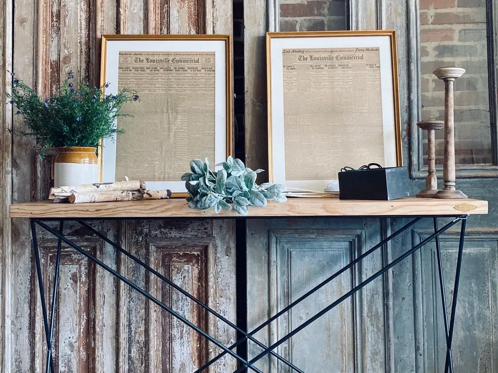 THE HUDSON CONSOLE TABLE