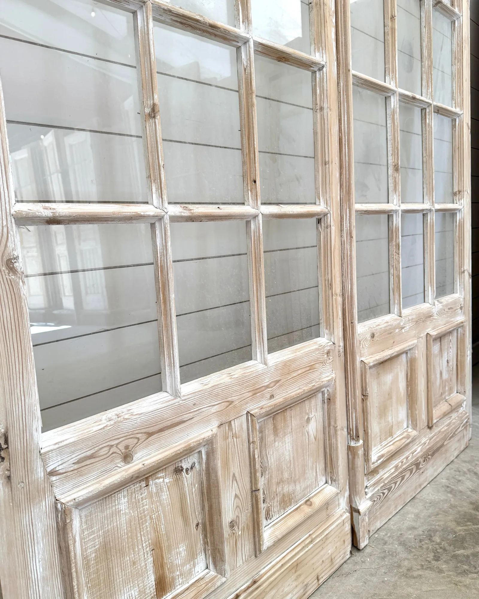 THE MYERS GLASS DOOR PAIR