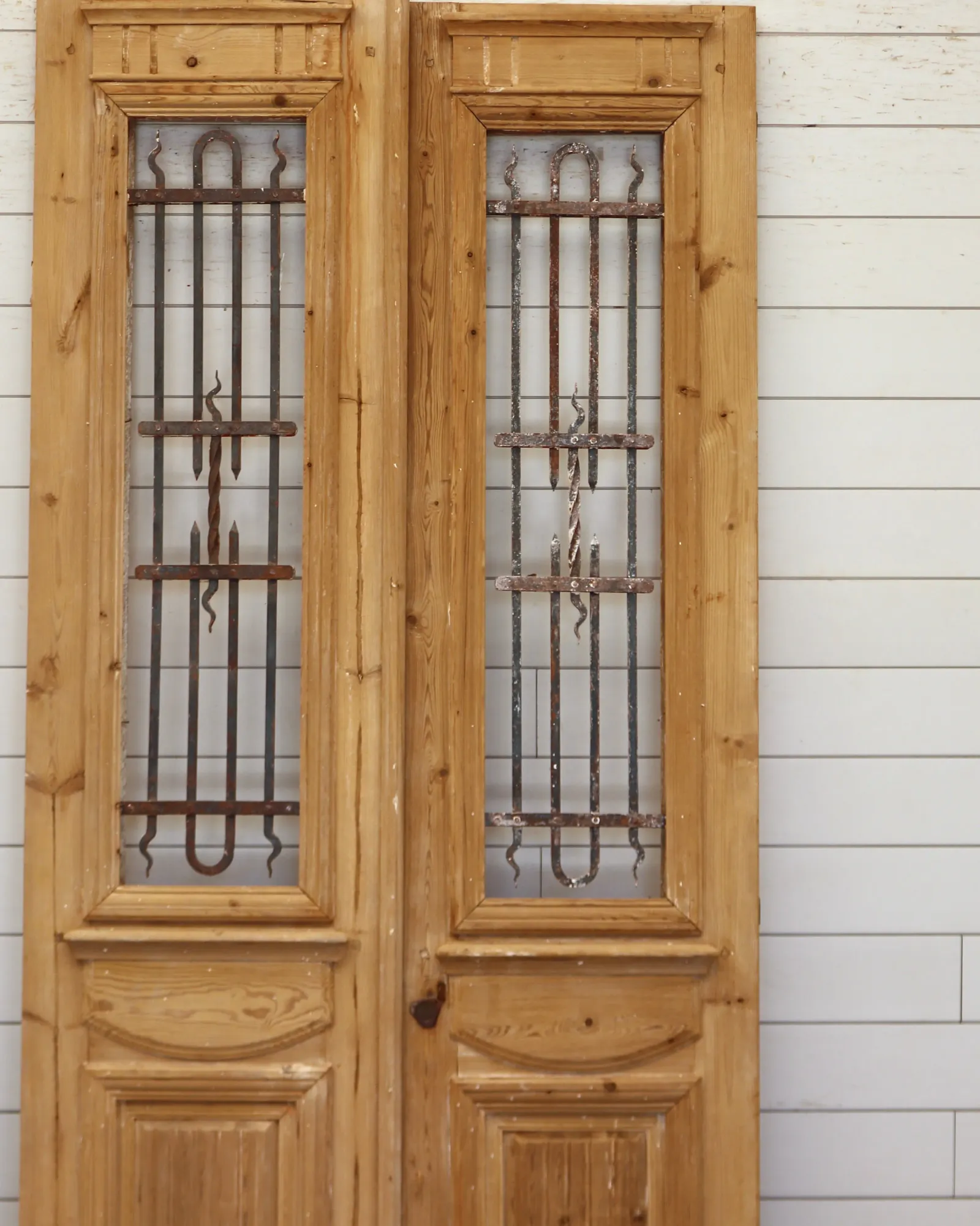 THE CALIS FRENCH PAIR WITH IRON INSERTS