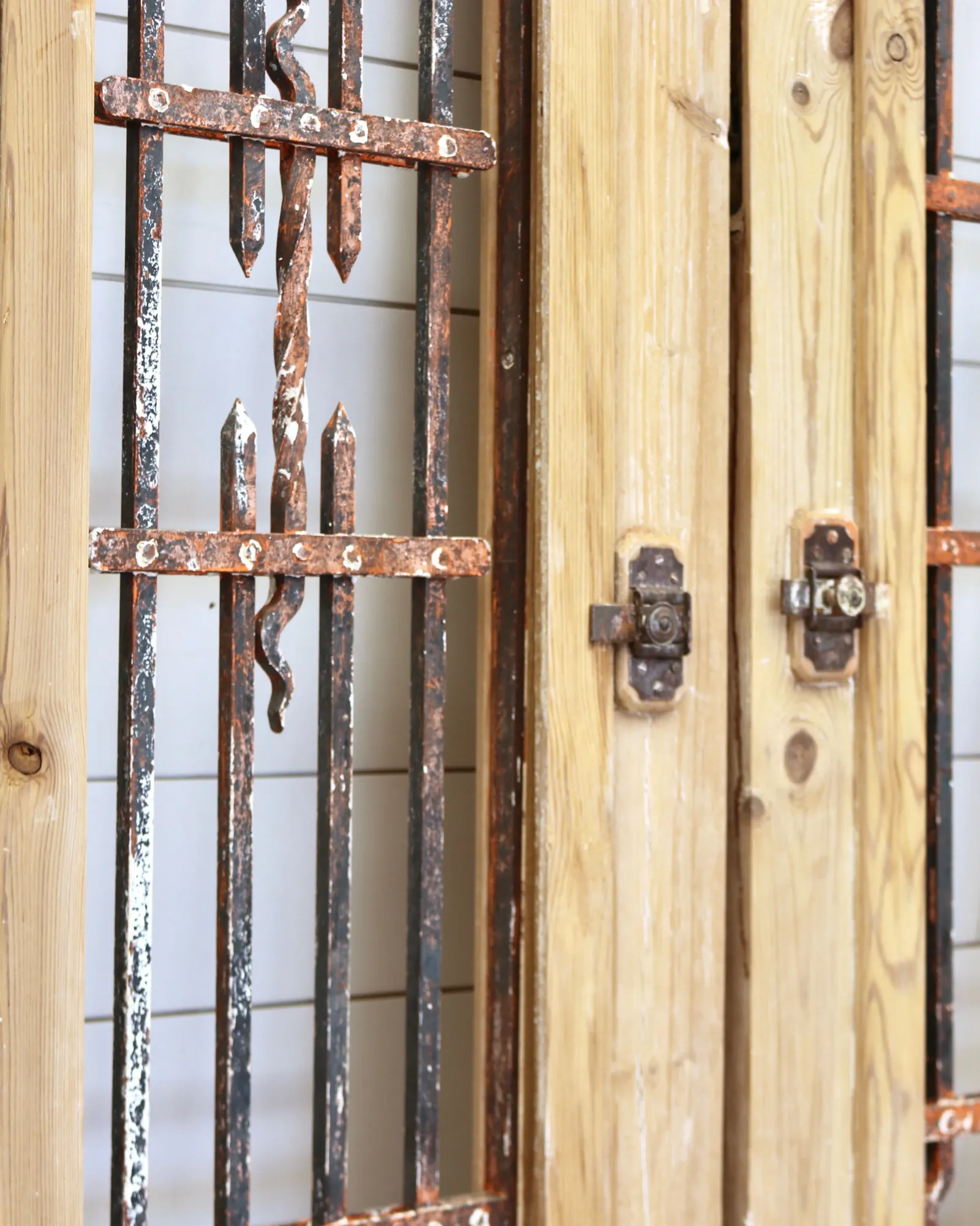 THE CALIS FRENCH PAIR WITH IRON INSERTS