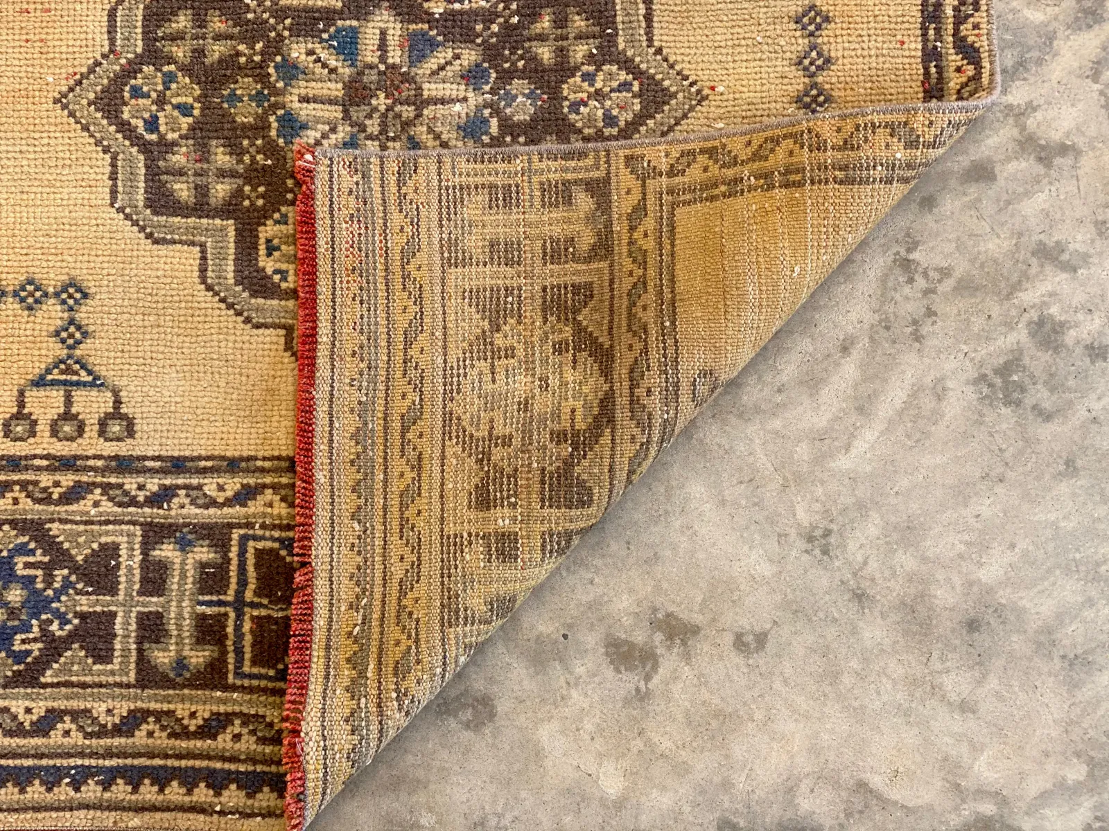Vintage Turkish Rug; 11'6" x 2'10"