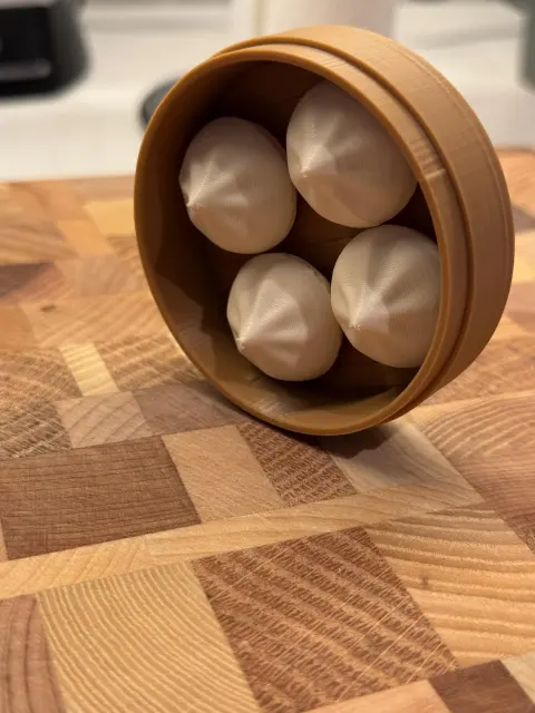 Mini Bao Dumpling Fridge Magnets - Thumbnail 7