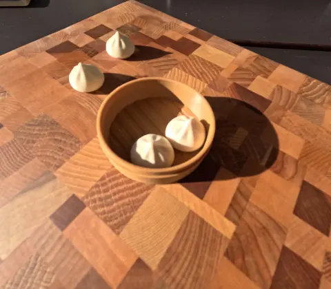 Mini Bao Dumpling Fridge Magnets - Thumbnail 10