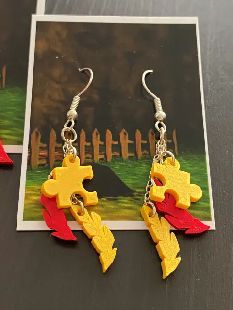 Banjo Kazooie Earrings - Thumbnail 2