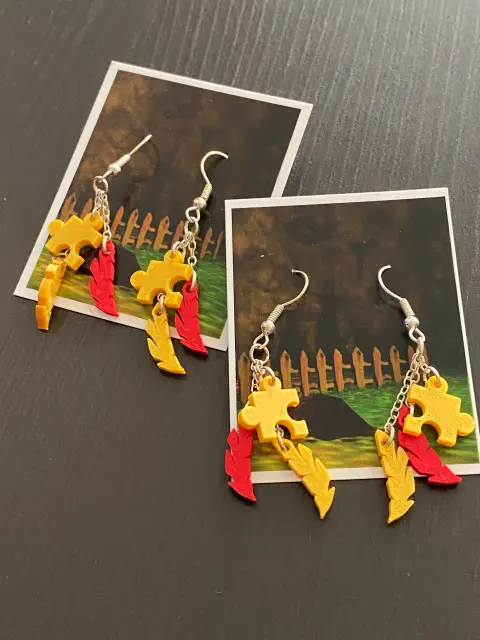 Banjo Kazooie Earrings - Thumbnail 3