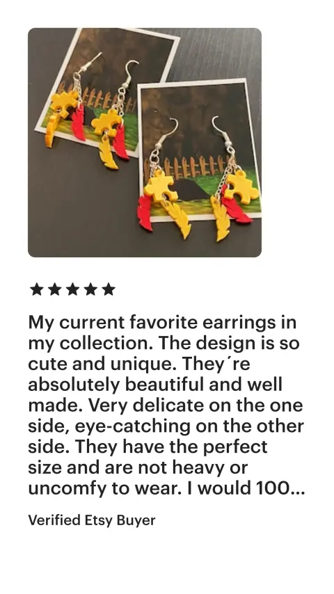 Banjo Kazooie Earrings - Thumbnail 5