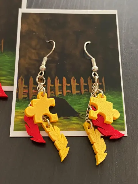 Banjo Kazooie Earrings - Thumbnail 6